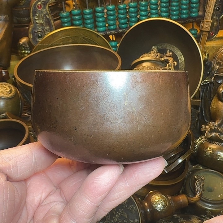 铜器摆件收收藏藏