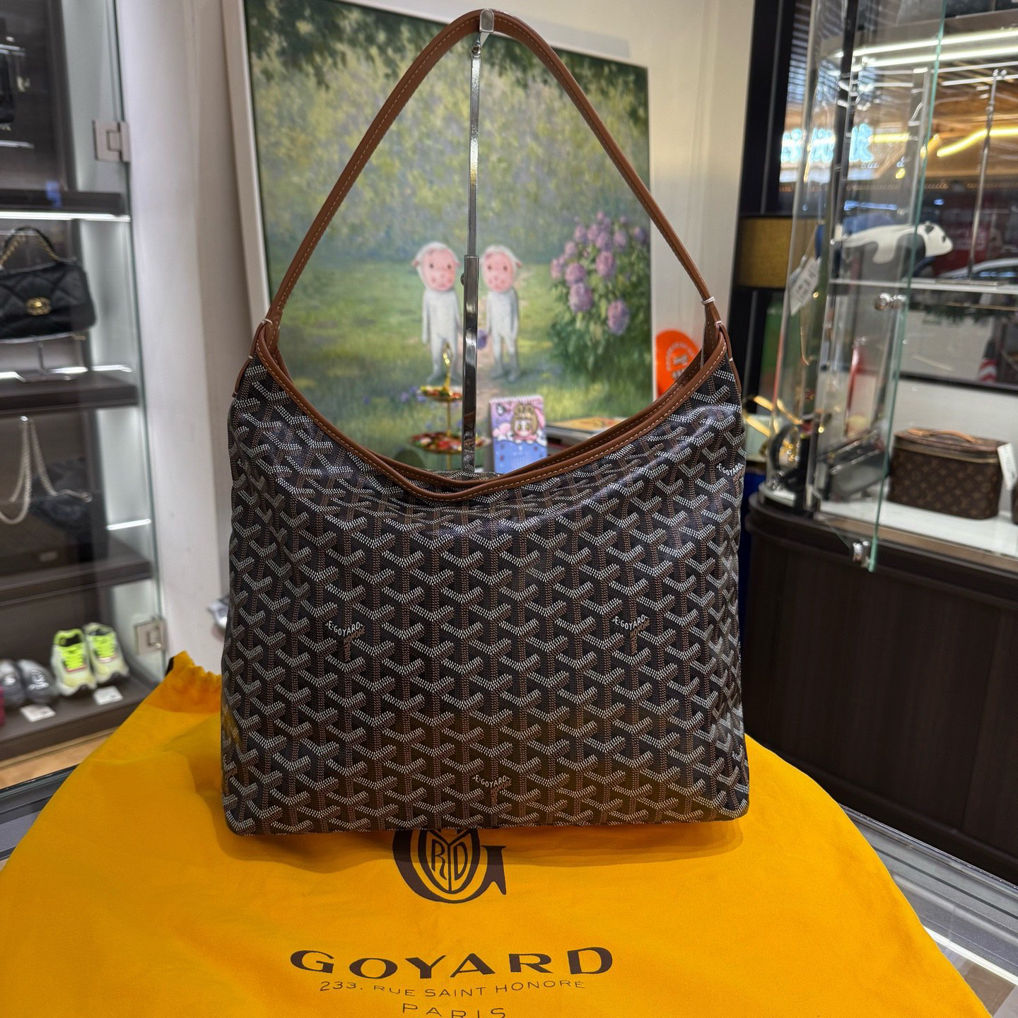 99新 Goyard 15846622/KIKIFIFI/狗牙中号托特包