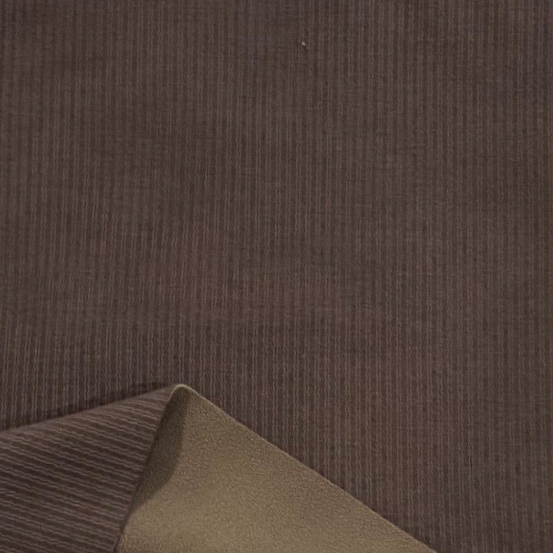 咖色蛇骨纹雪尼尔加绒面料两米