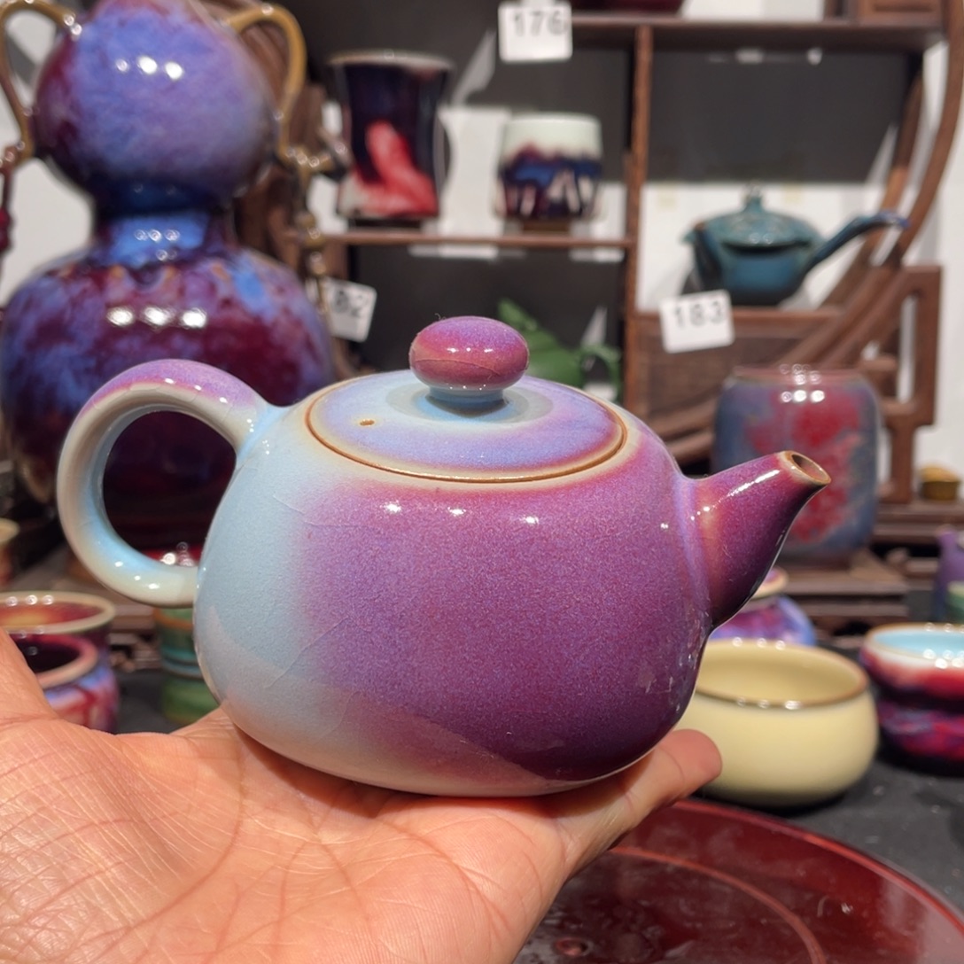 中国神后钧瓷茶器