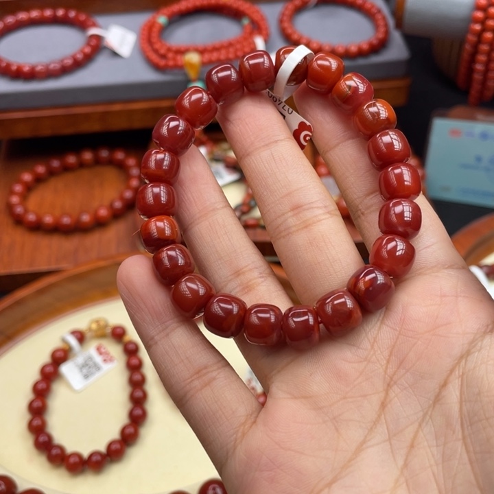 手链未镶嵌南红玛瑙T***o0749033