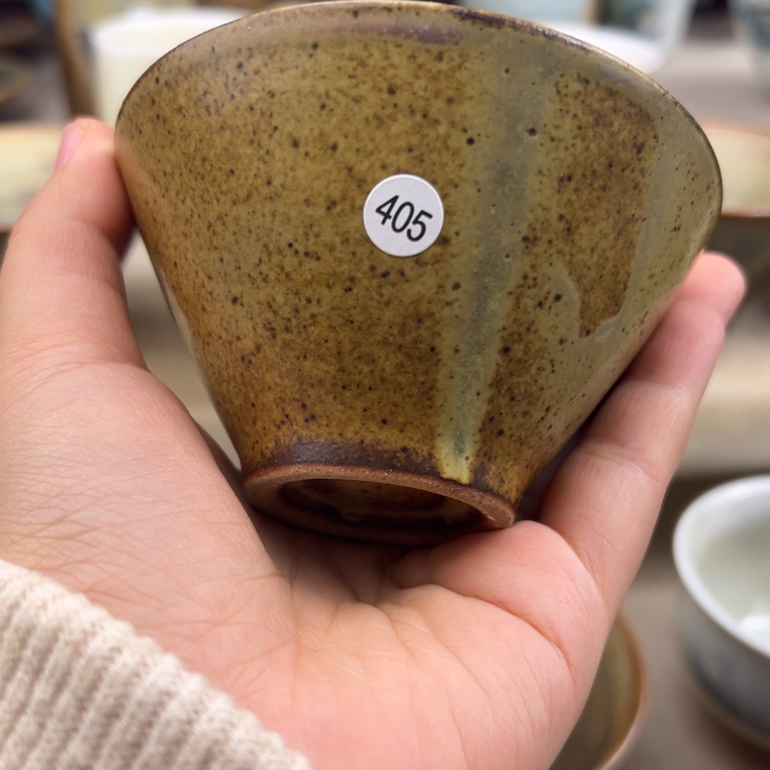 光***杯纯手工柴烧主人杯