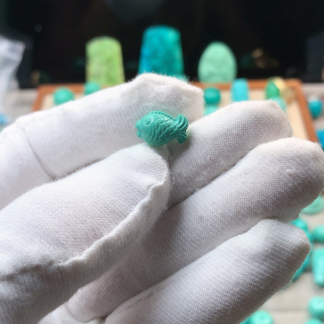 湖北原矿12*8mm小金鱼