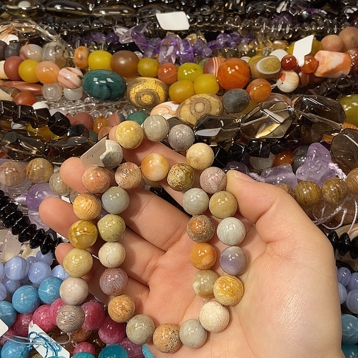 玛瑙/玉髓散珠珊姑娘卡12