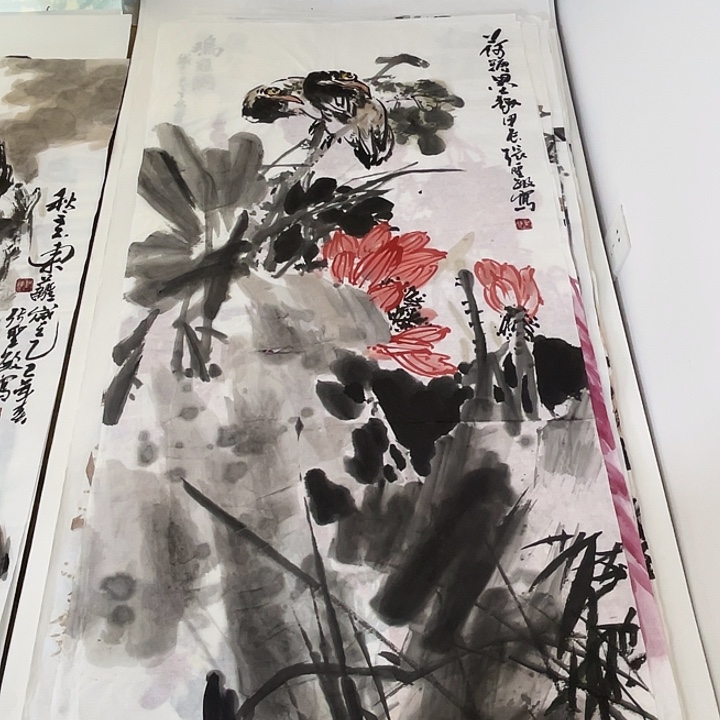 国画张圣敏先生纯手绘作品