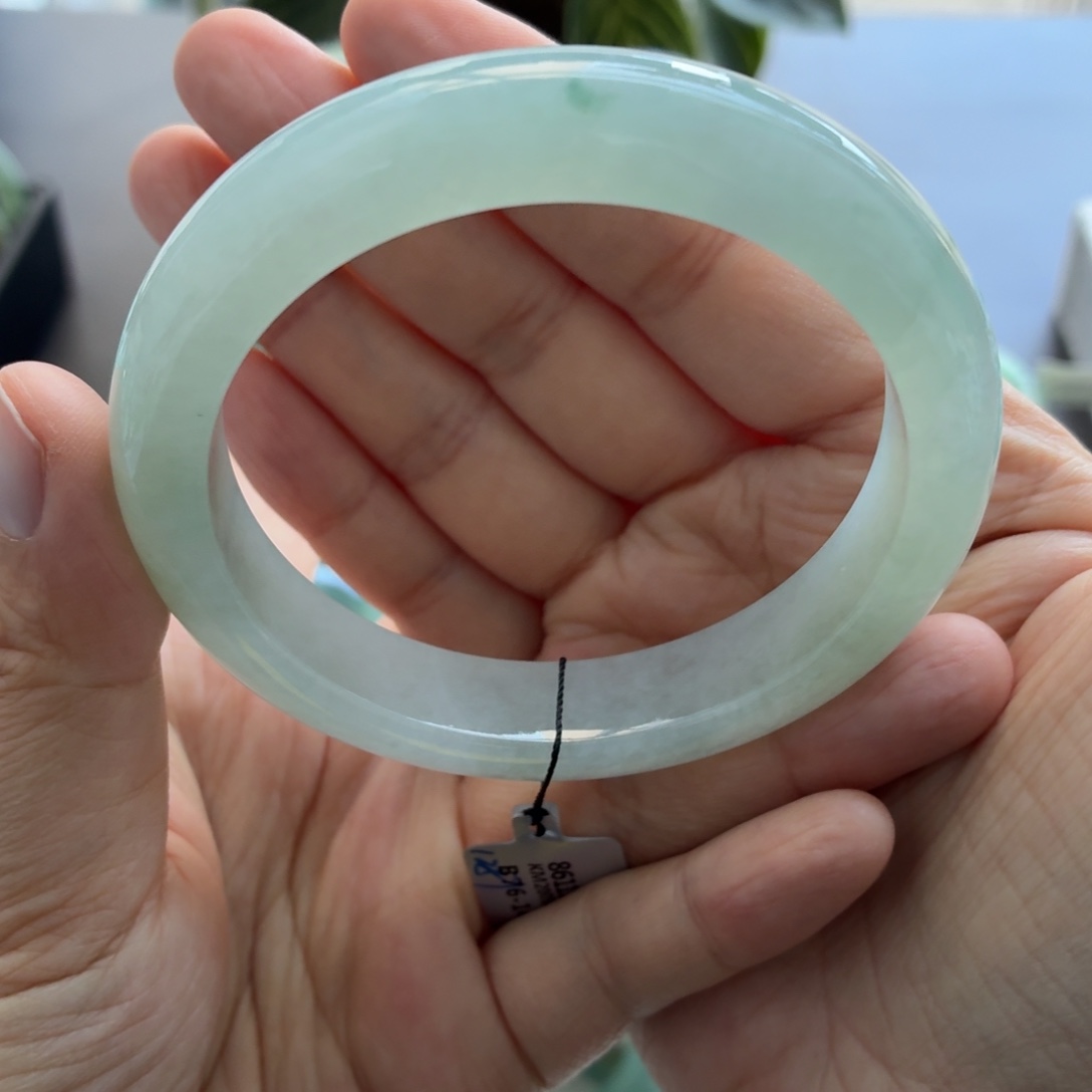 翡翠未镶嵌手镯天然