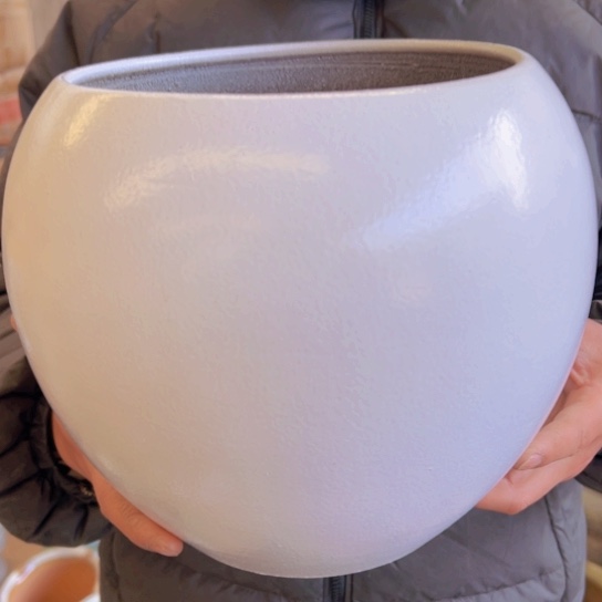 紫砂花盆高23口20————-