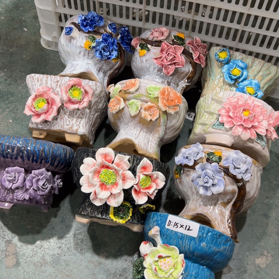 满20米秒退拉黑花盆