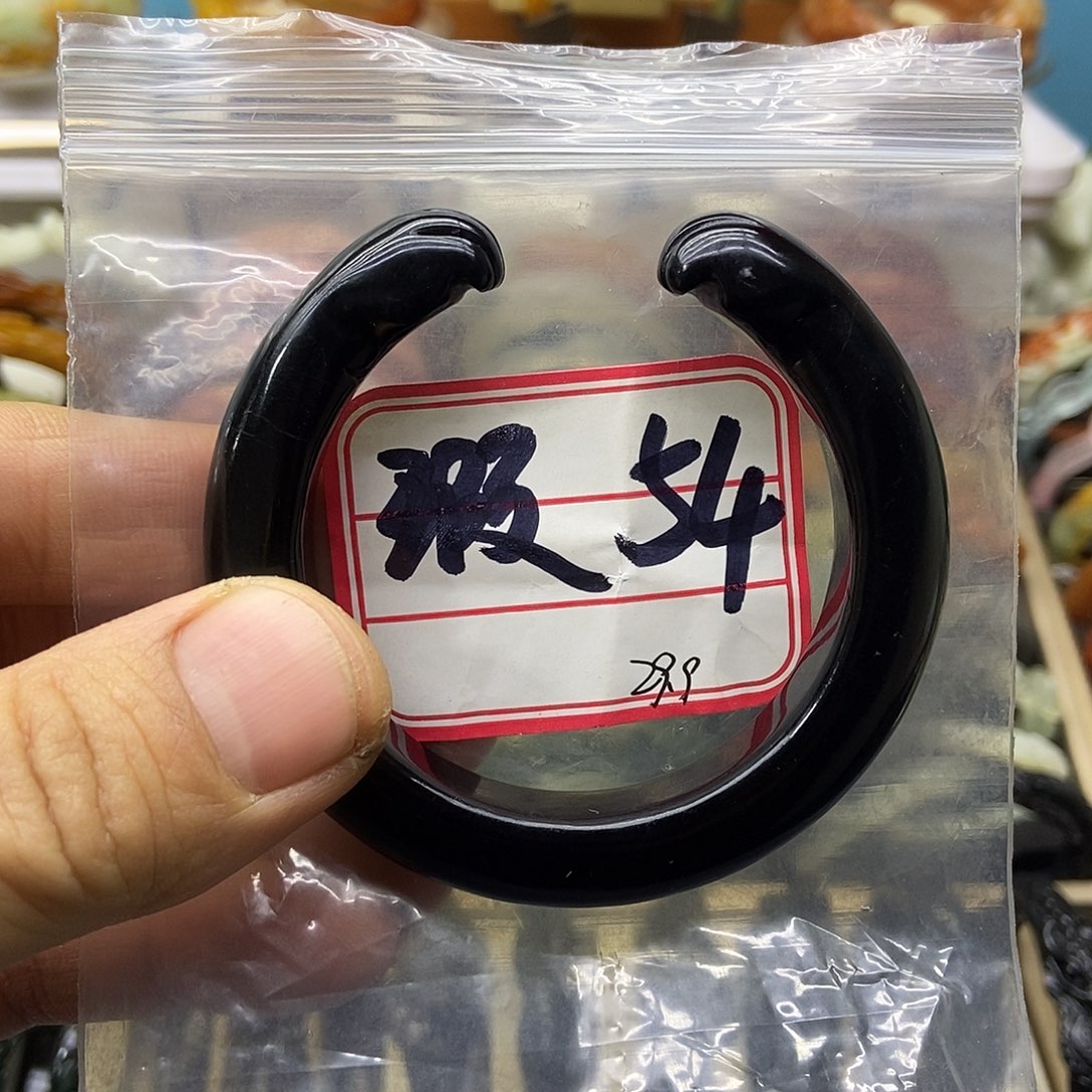 蛇纹石玉合金手镯