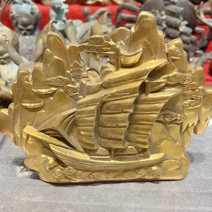 黄铜摆件工艺品，