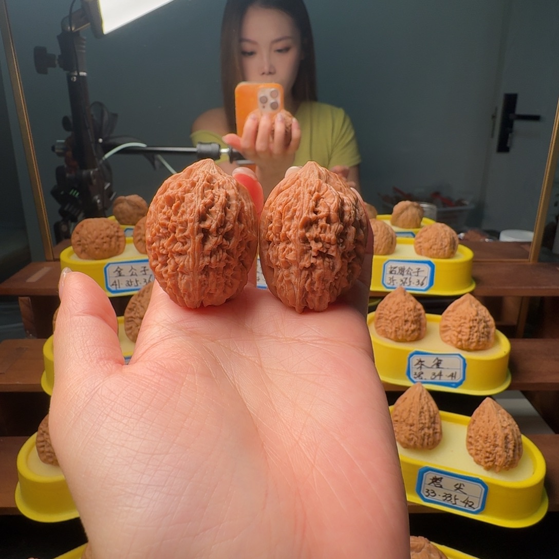 文玩核桃吊坠37全品大蒜头