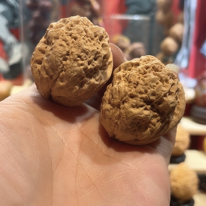 文玩核桃把件云铁22