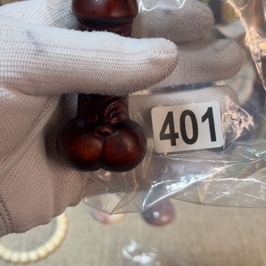 檀香紫檀（小叶紫檀）把件一物一拍