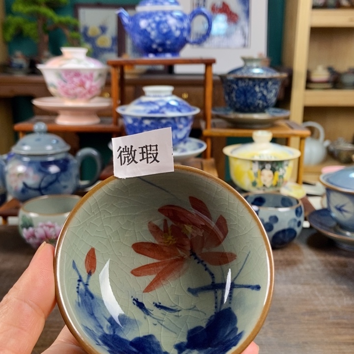 瓷片手工制作工艺精湛等特点