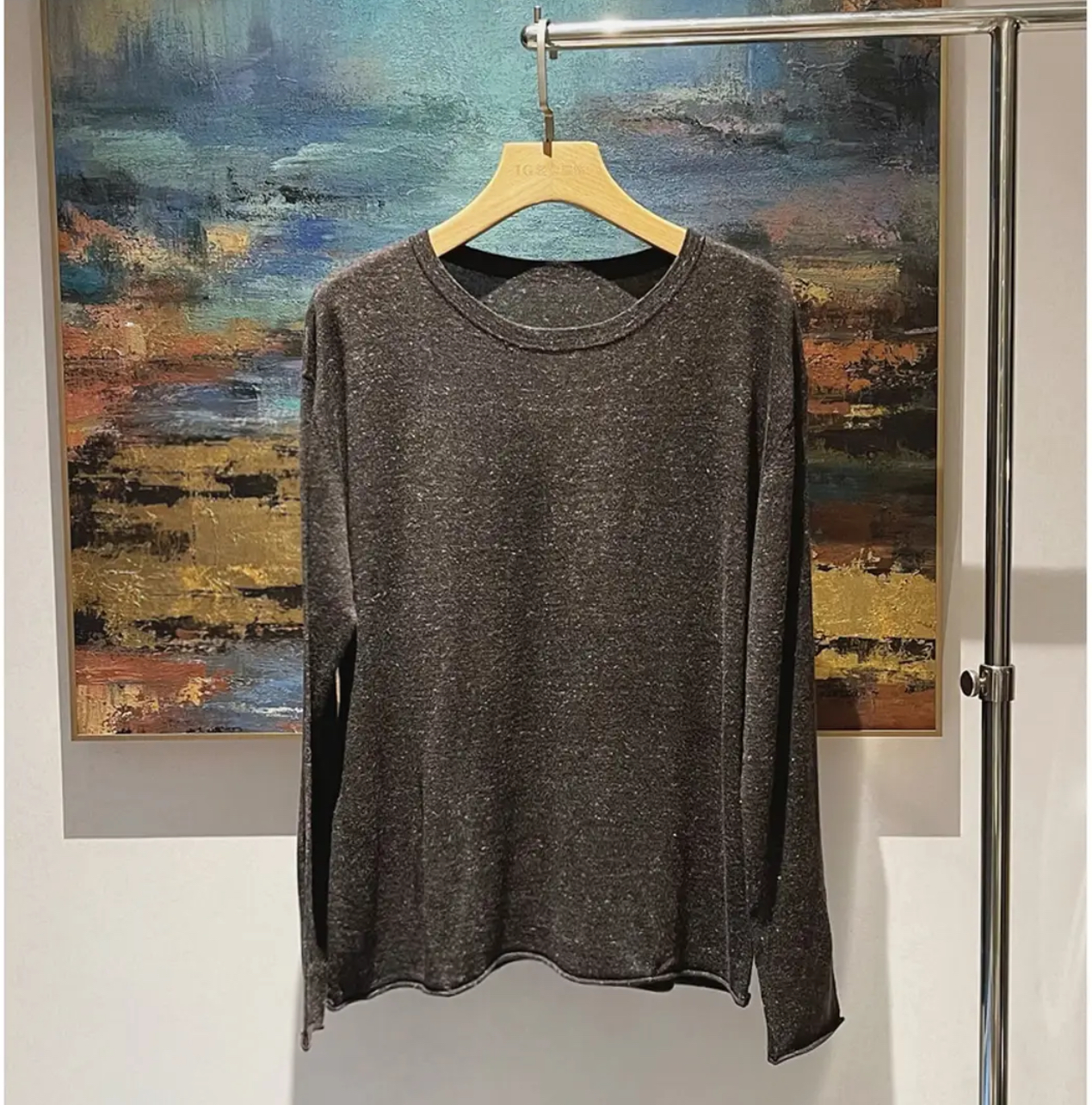 V姐秋季新款气质针织衫