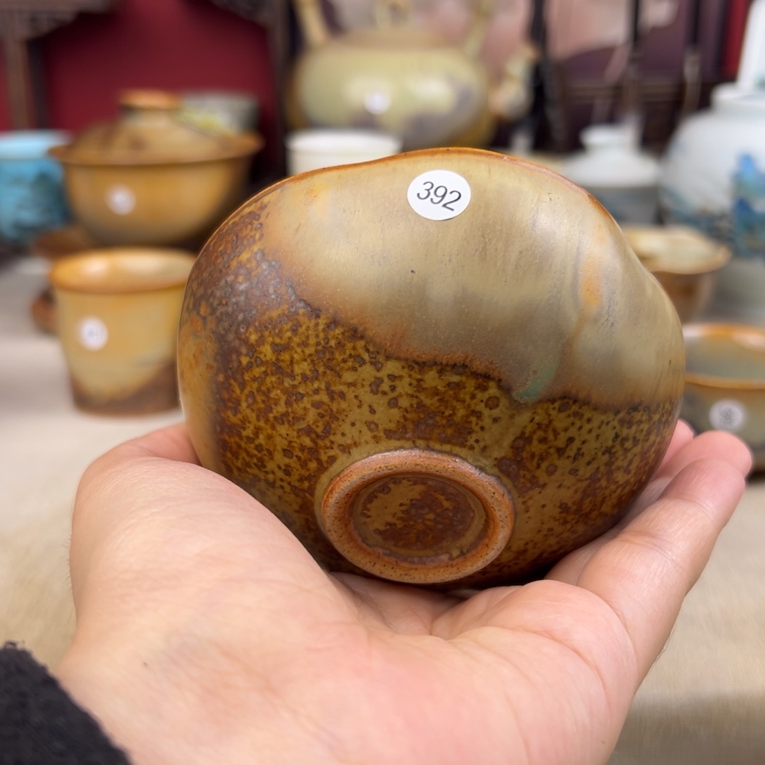 杯纯手工柴烧主人杯