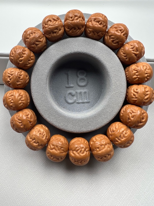 【八棱】猴头核桃聚宝盆大八棱尺寸15+mm