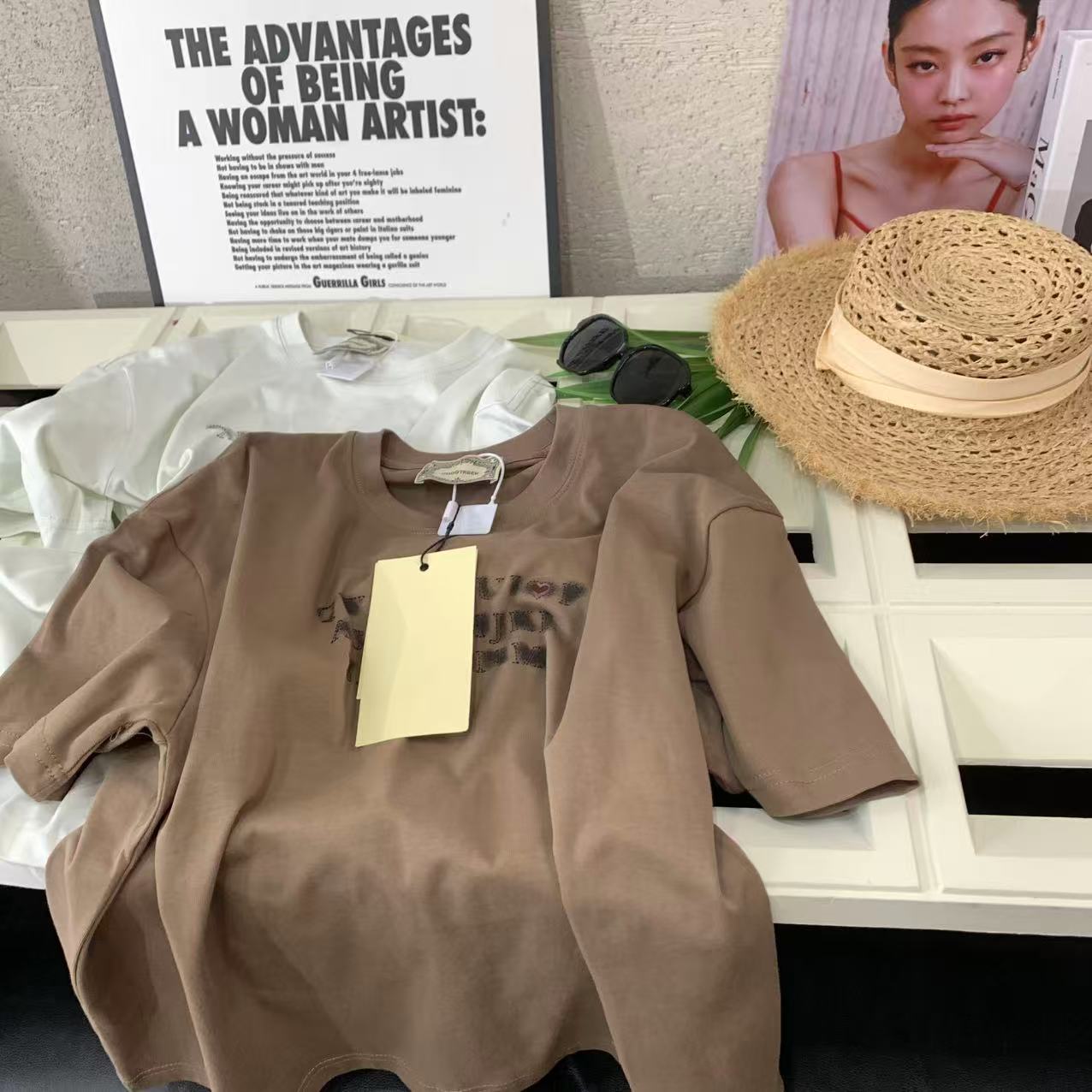 『雨美 Show』8129夏季百搭字母T