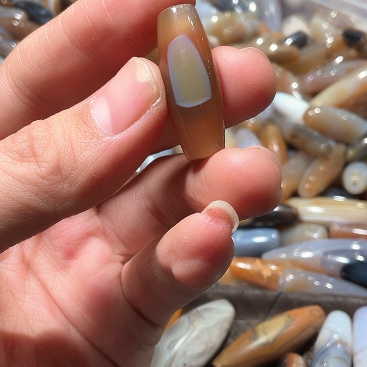 玛瑙/玉髓吊坠(不含链)未镶嵌