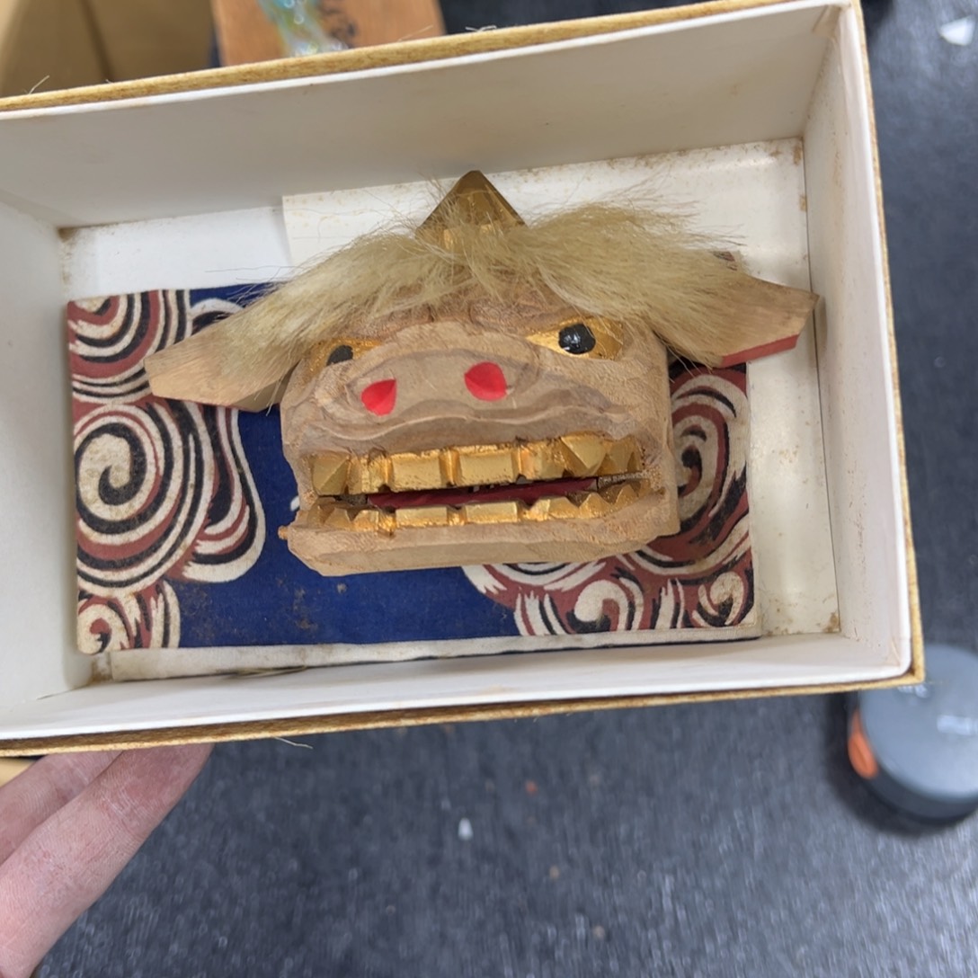 木日本中古工艺品摆件