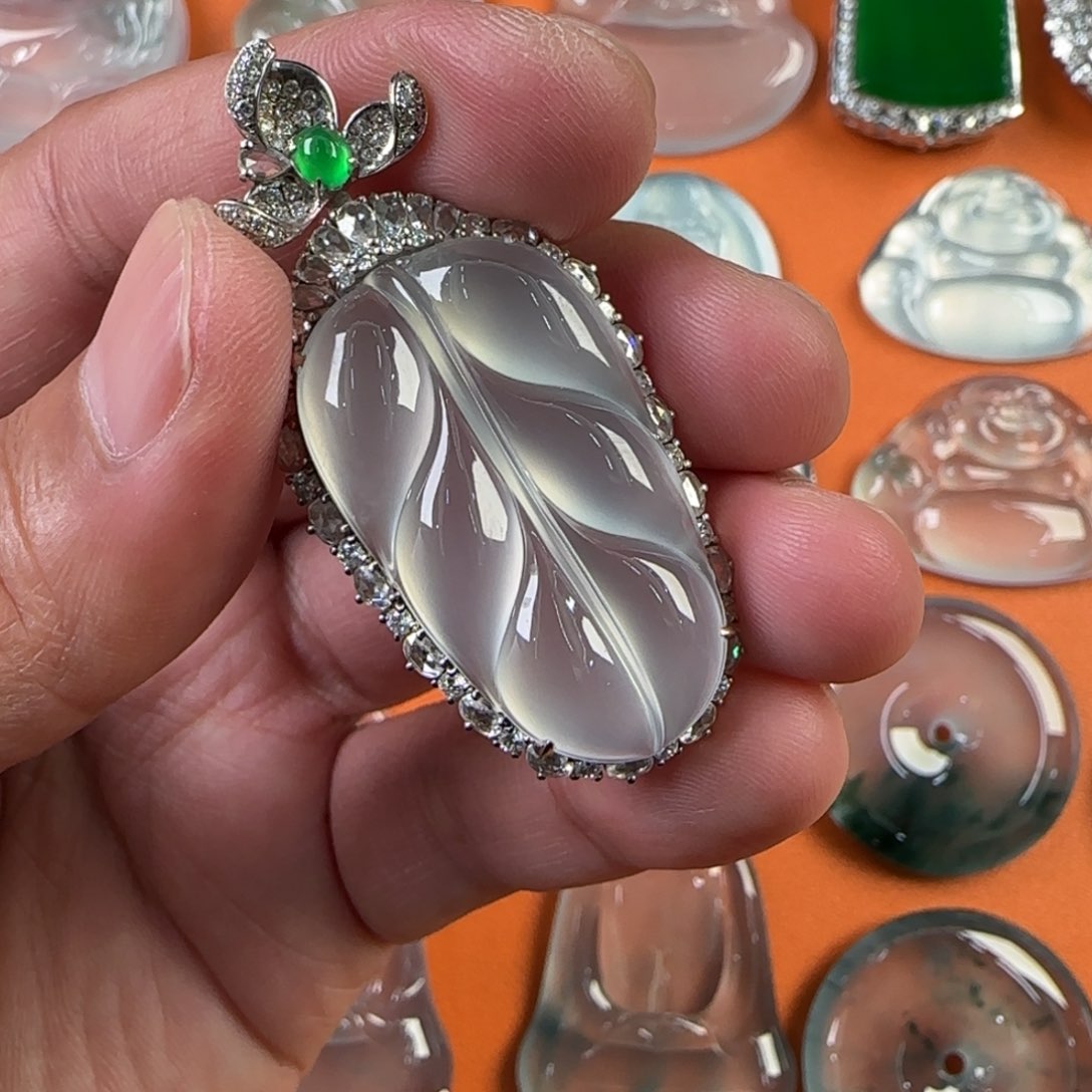 定制翡翠未镶嵌天然