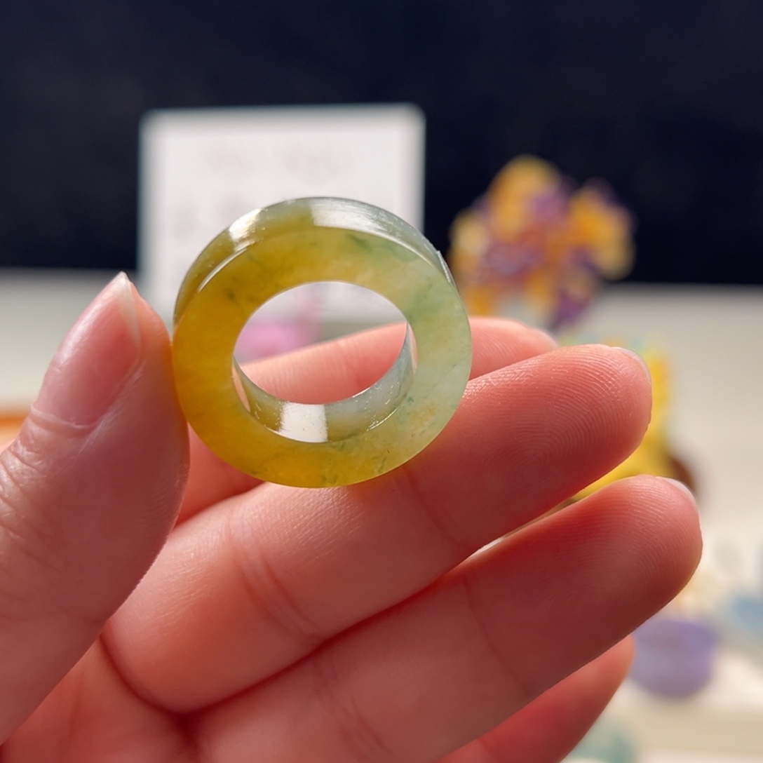 定制翡翠未镶嵌11/18向日葵