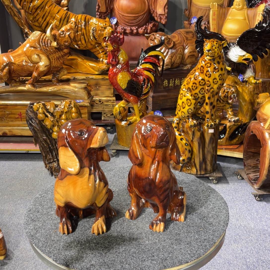 香樟木香樟木实木雕刻件