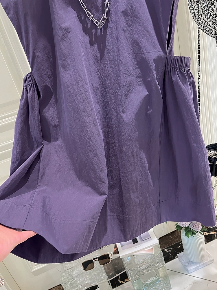 chic独特超好看小众法式气质无袖上衣女 2025夏