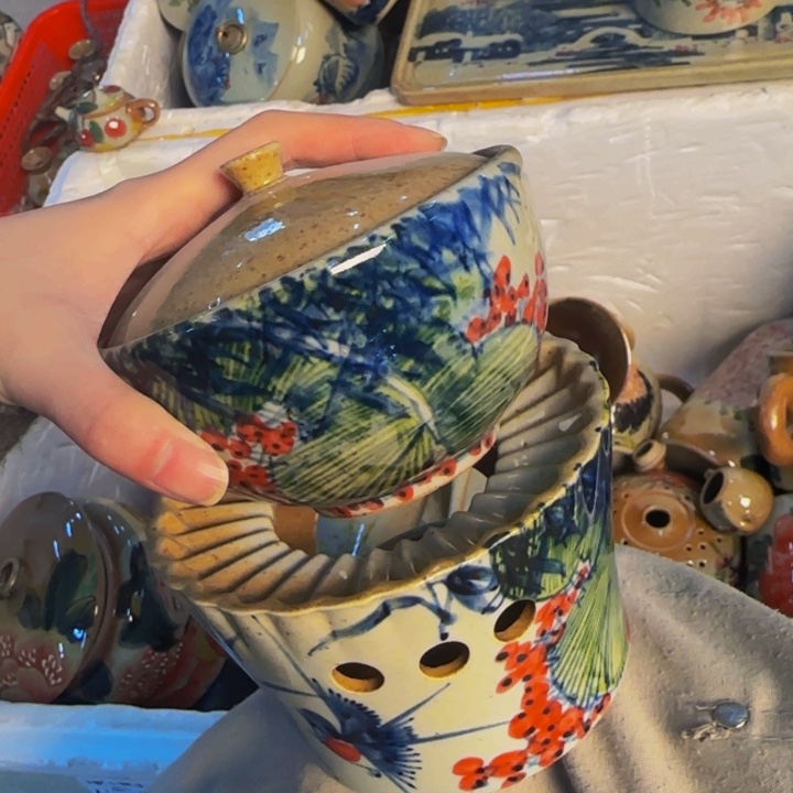 瓷片景德镇陶瓷手工手绘