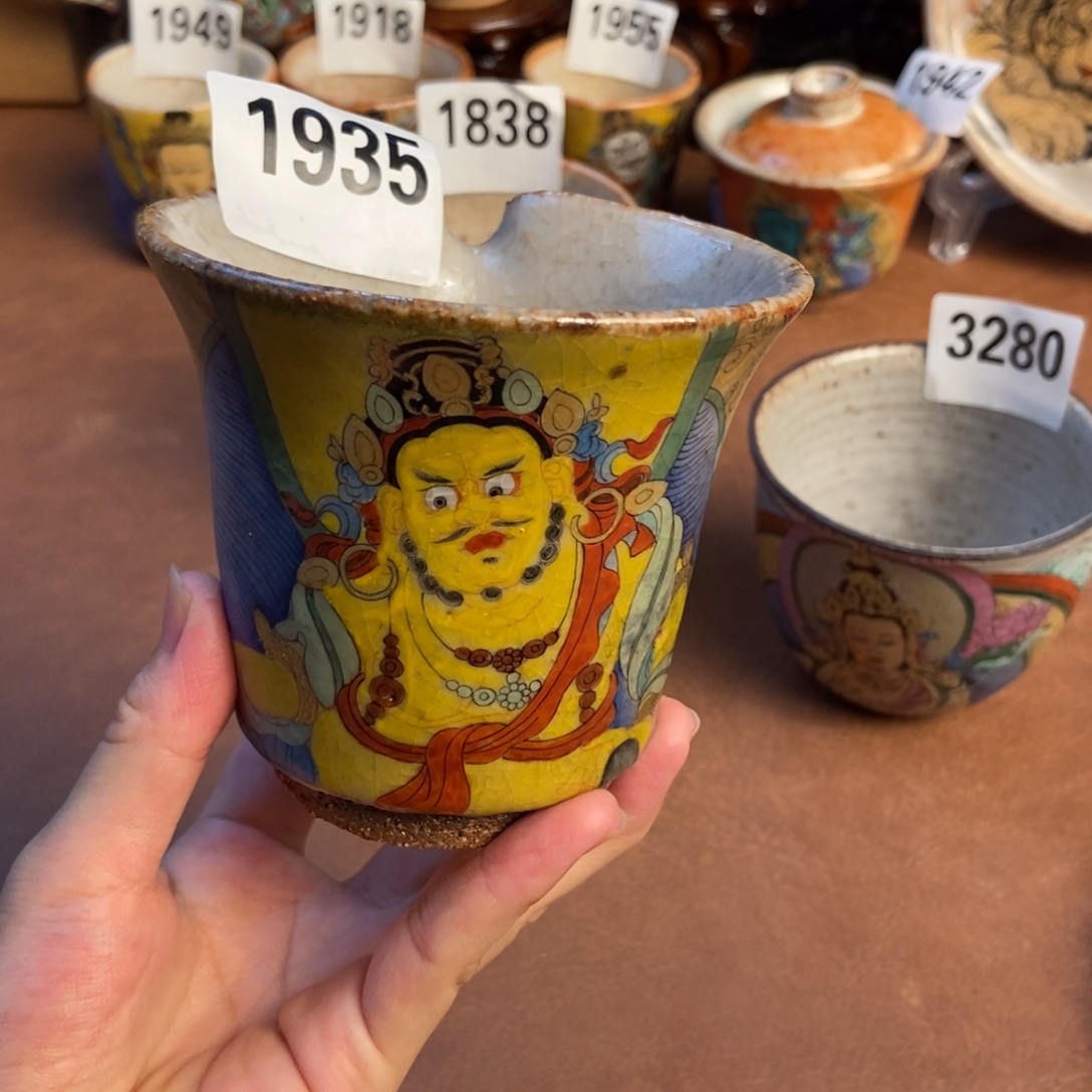 爱***意景德镇手工制作陶瓷 1935