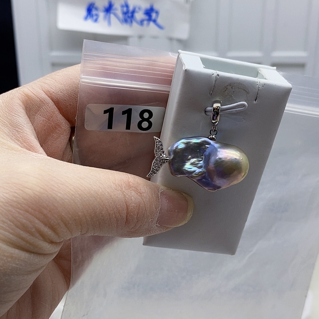 颈饰合金淡水珍珠