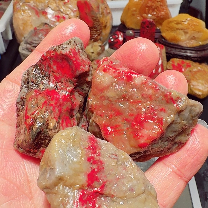 昌化石印石昌化鸡血石