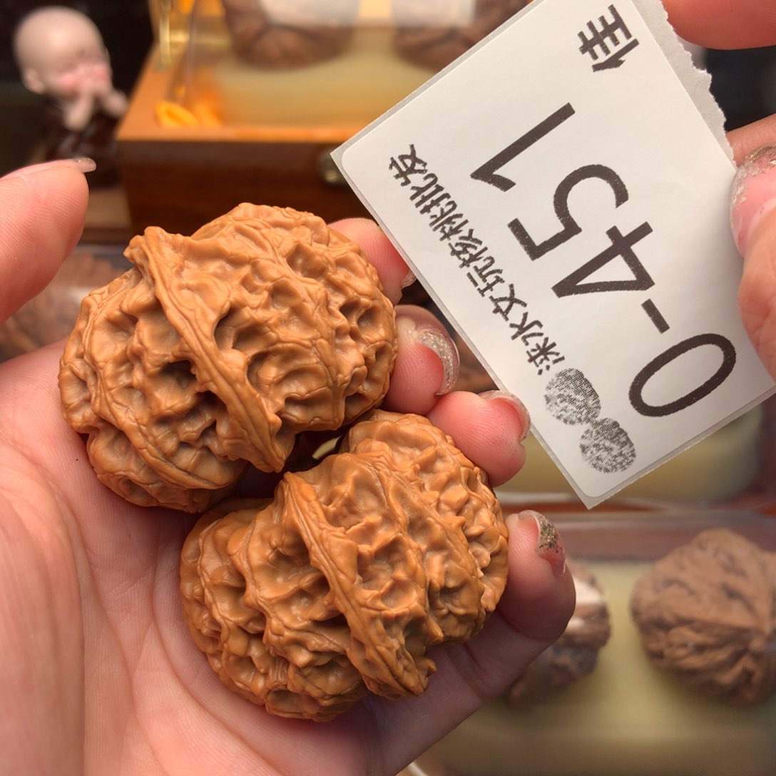 文玩核桃把件43苹果