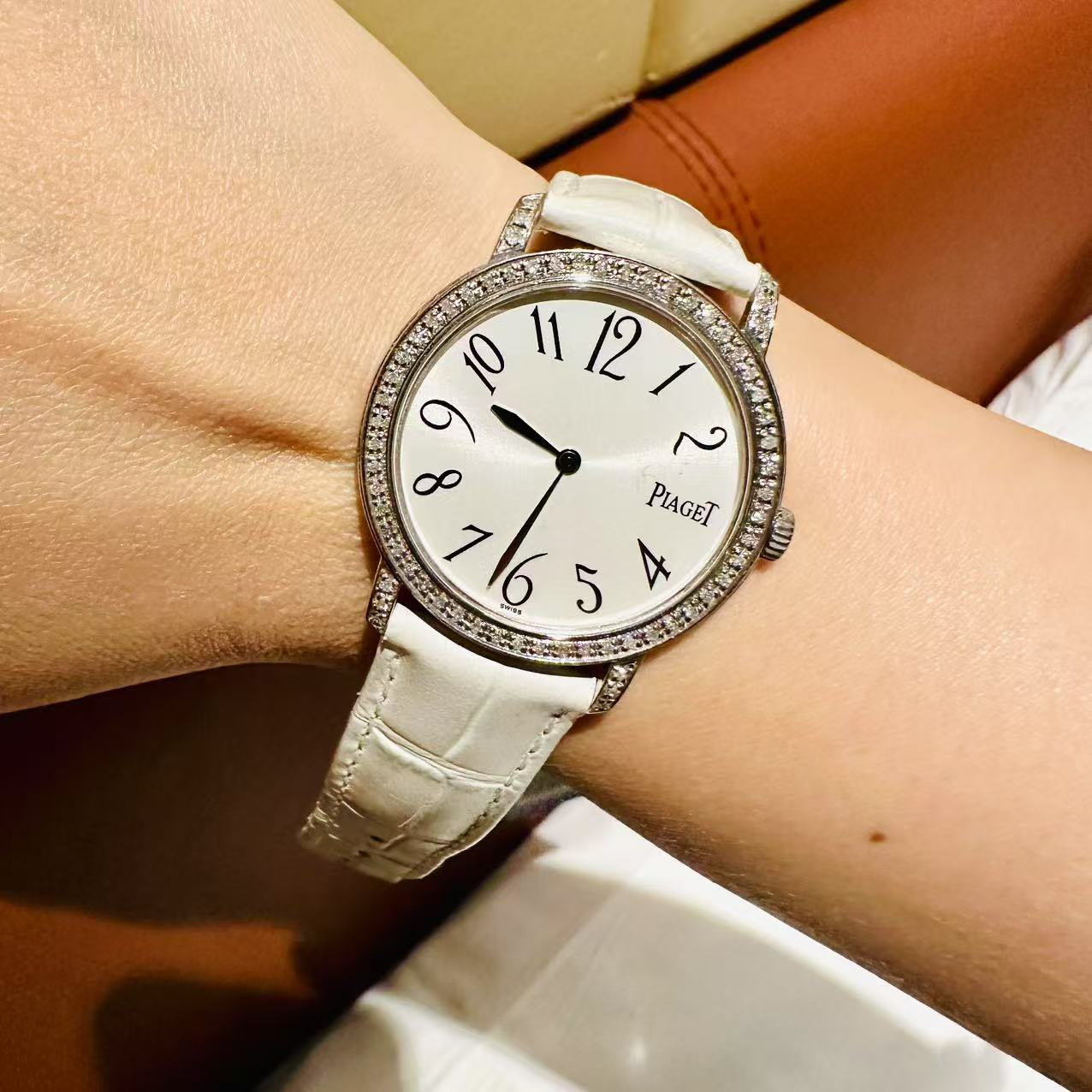 95新 Piaget/伯爵 石英,34mm,白金,250407028