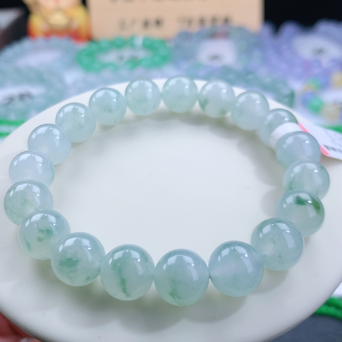 翡翠手链未镶嵌卡10