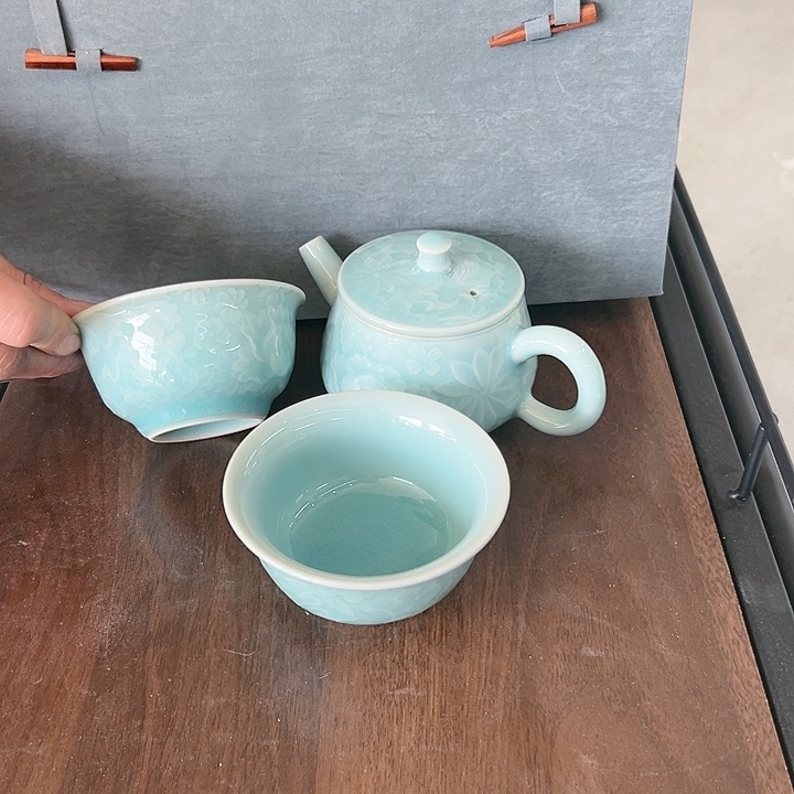 小米茶器龙泉青瓷