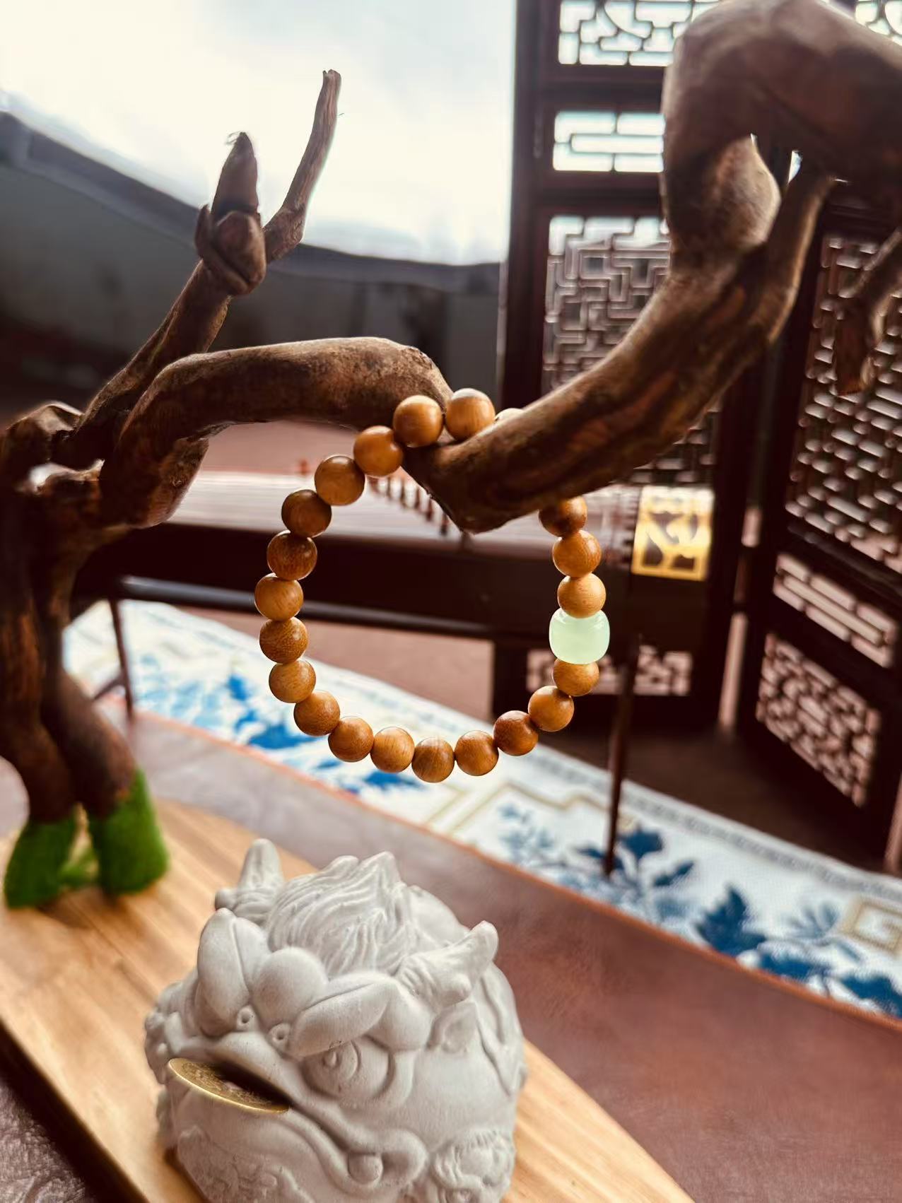 非金属木质手链 多多金丝南0.8 084