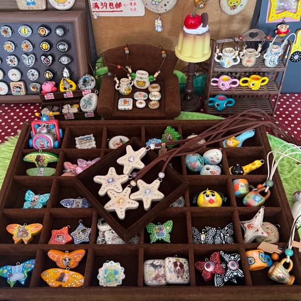 【通用】纯手工手作石塑粘土工艺品