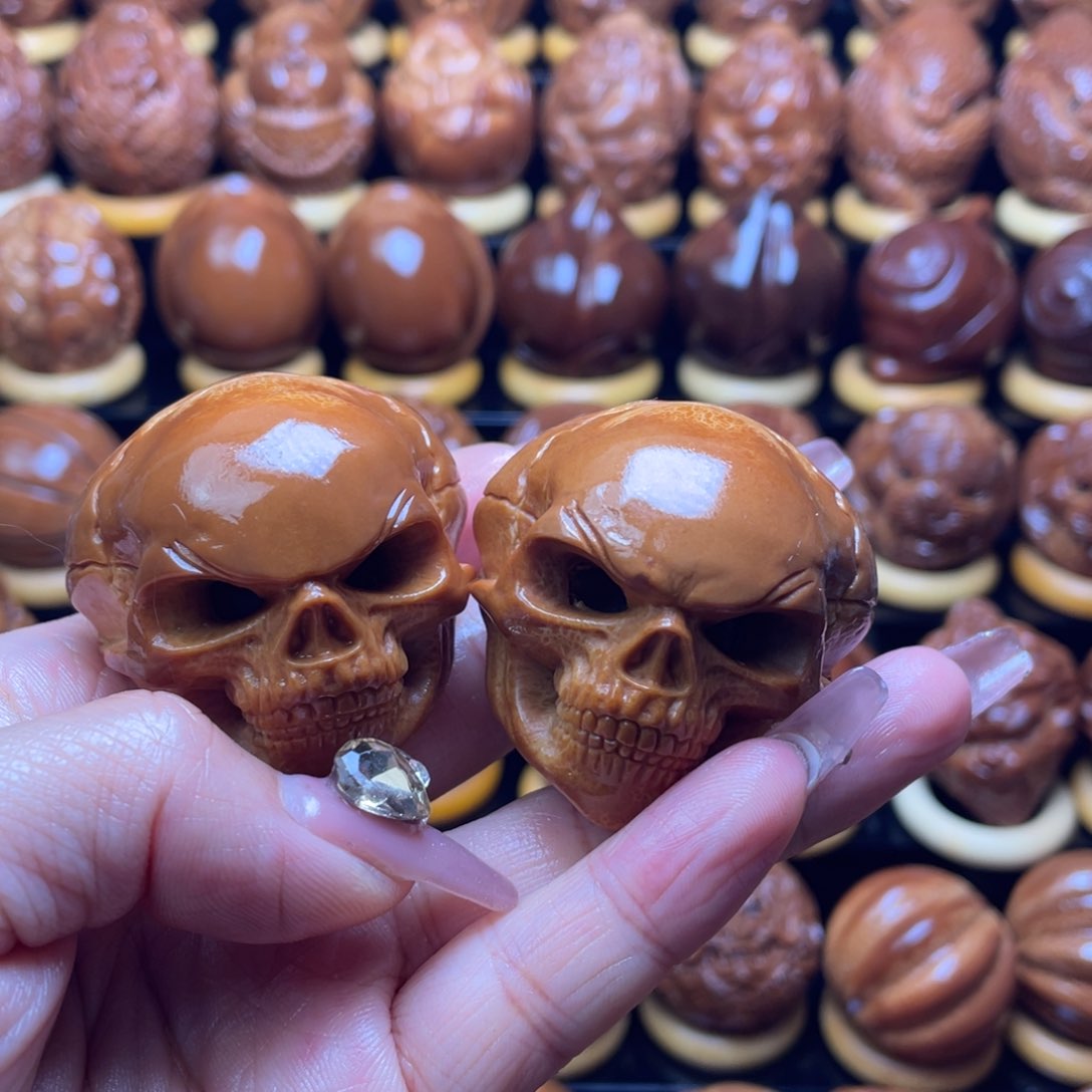 橄榄核把件偏**火巴西大橄榄