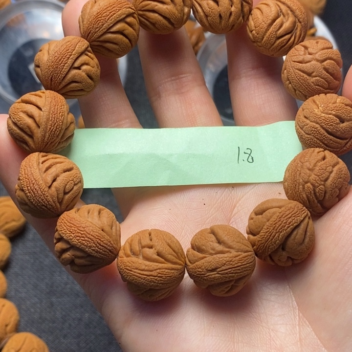 桃核吊坠秦岭山野生桃核