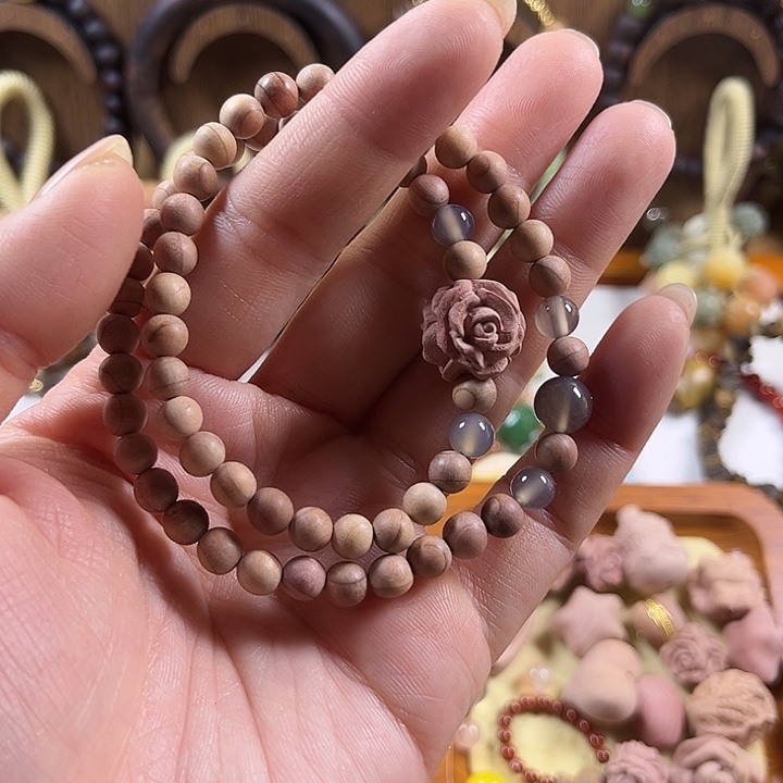 手串/手链柏木双圈