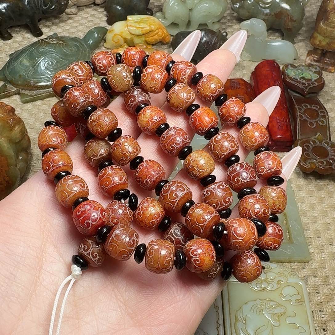 白玉菩提吊坠挂件