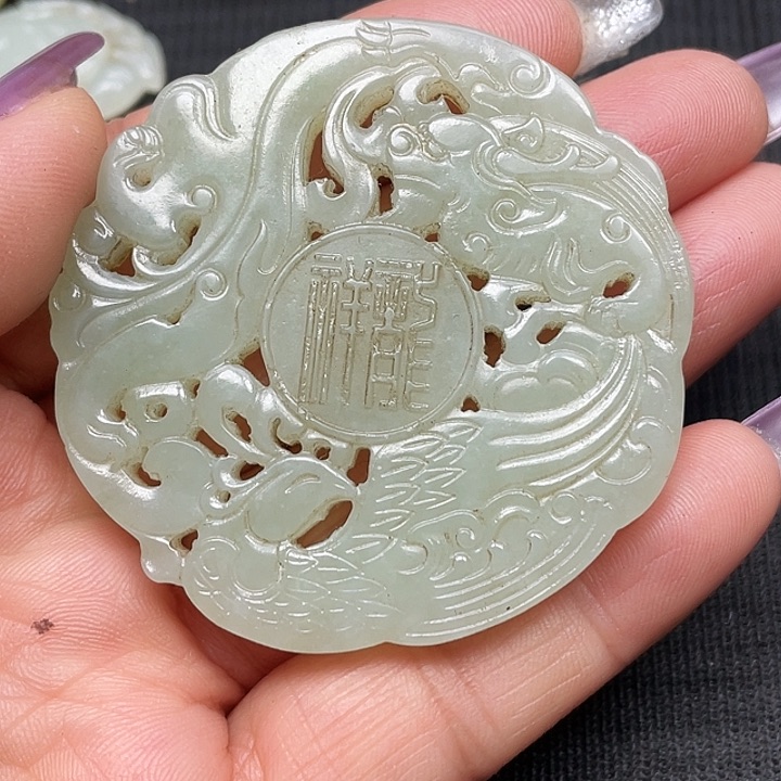 和田玉挂件未镶嵌