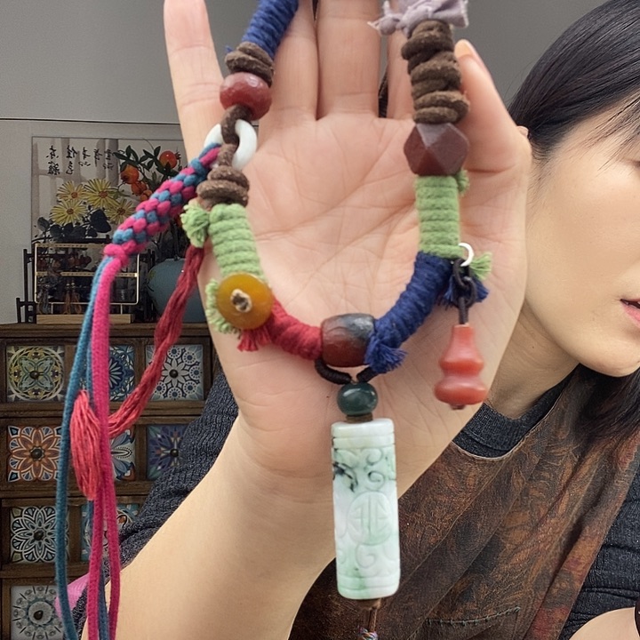 翡翠项链未镶嵌项链