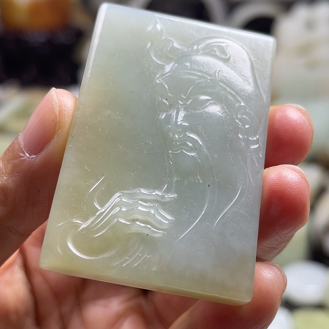 和田玉（糖玉）未镶嵌挂件