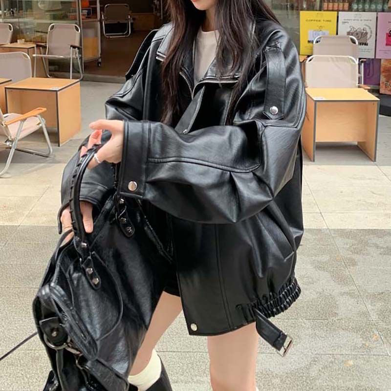 直播间口号 真皮女款皮衣 略有微瑕