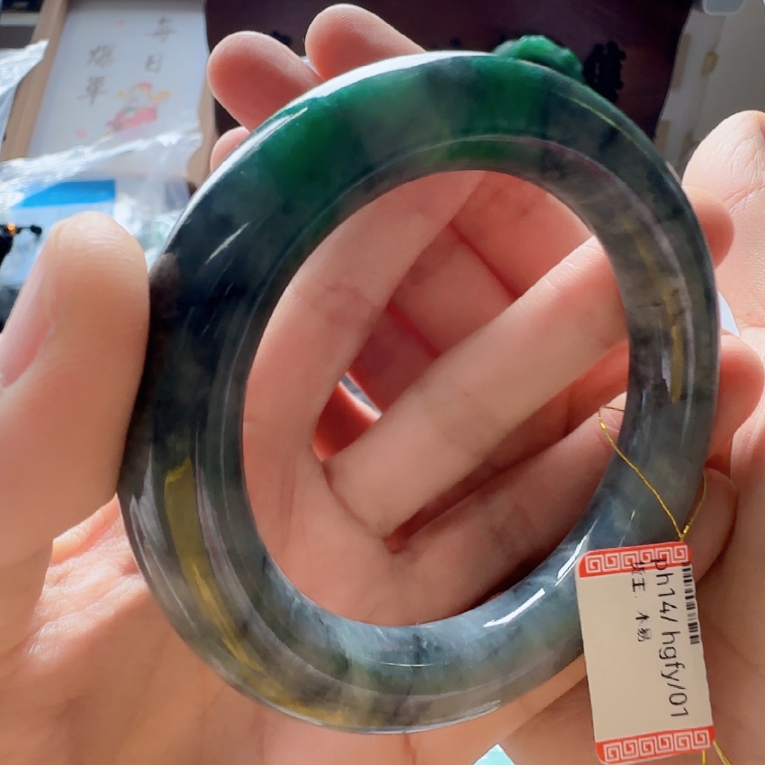 翡翠未镶嵌手镯翡翠460