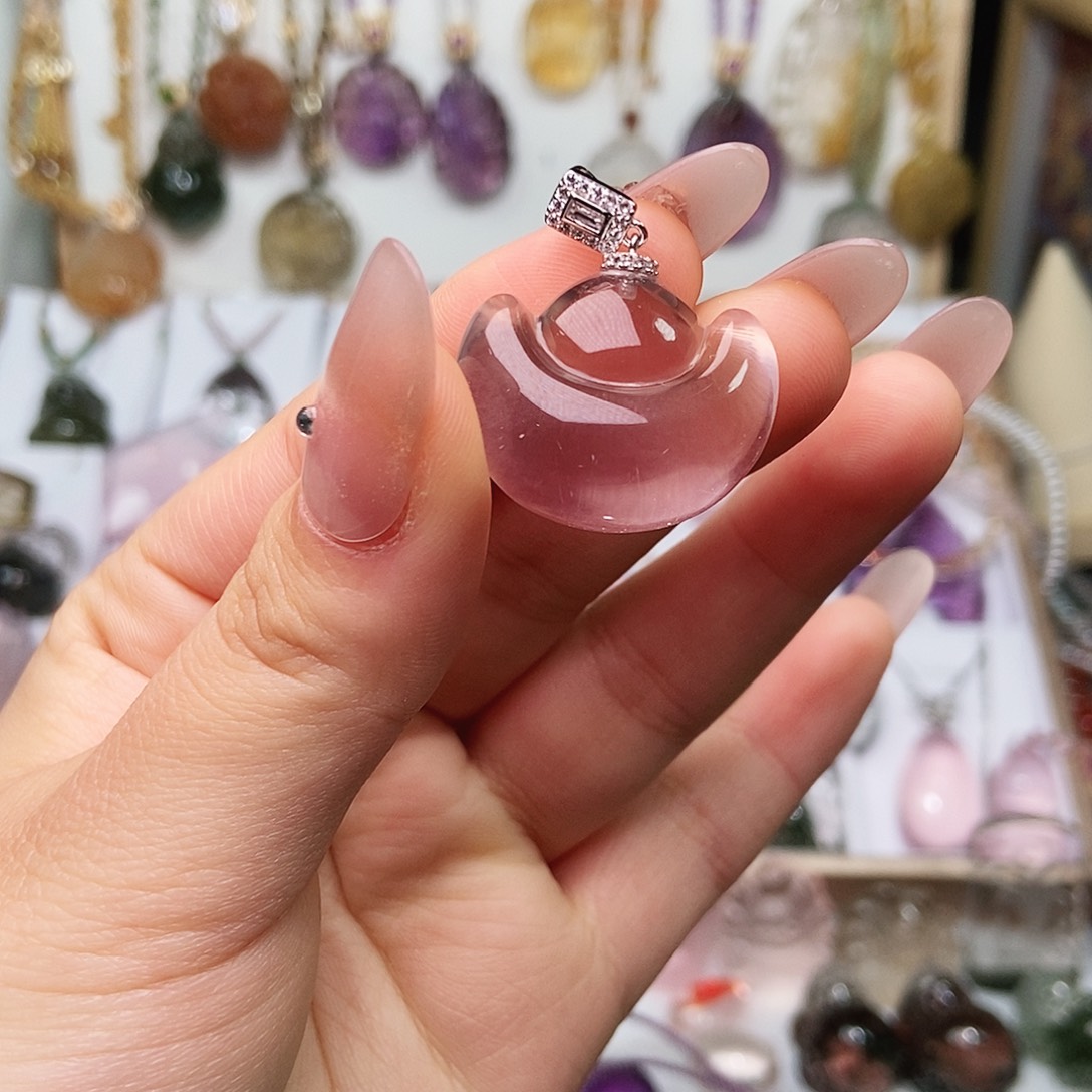 吊坠(赠链)银S925镶嵌水晶