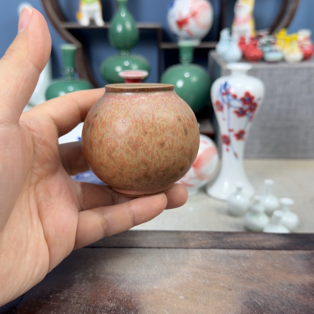 陶瓷手工小花器摆件