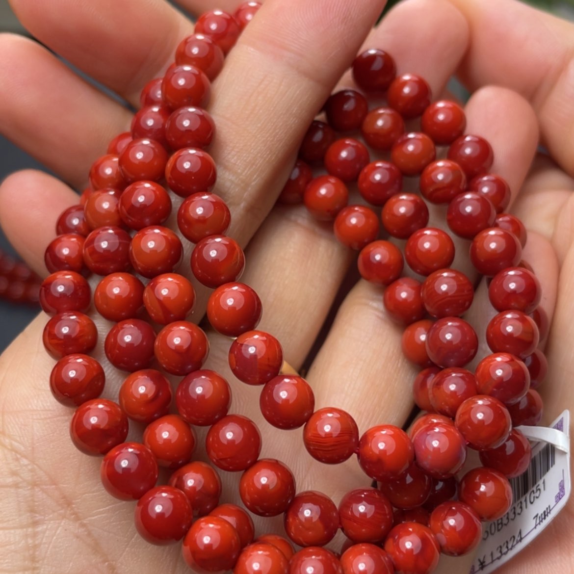 【闪购商品】未镶嵌原矿手串南红玛瑙小*木